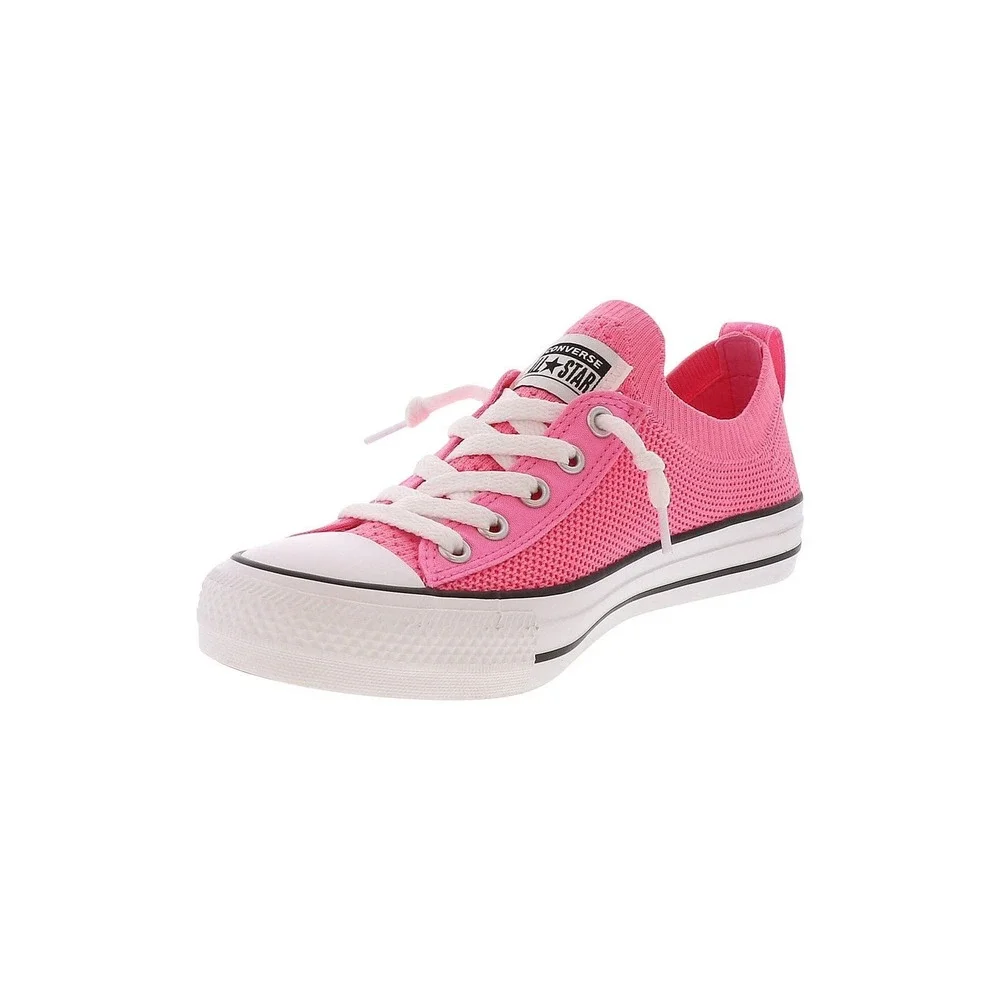 Big Girl Converse Chuck Taylor All Star Knit Slip-On Pink Size 4 New With Tags